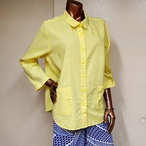 Cottagecore Textured Buttondown Shirt Size PXL